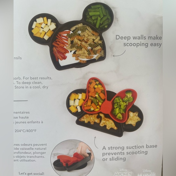 Disney Minnie Mouse Plate (Toddler) - Picture 3 of 5